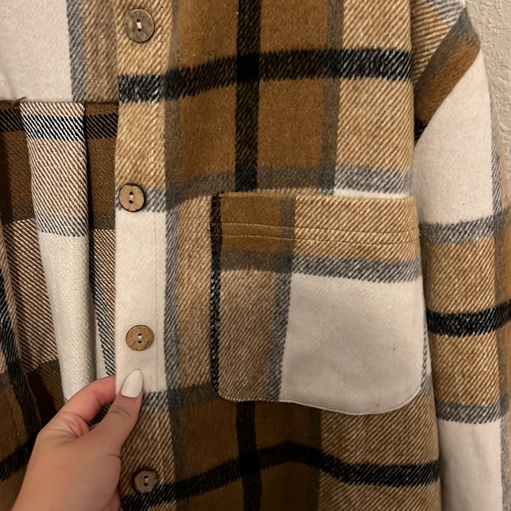 Plaid Shacket - Picture 2 of 5